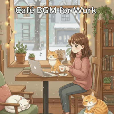 Café BGM for Work Front Cover