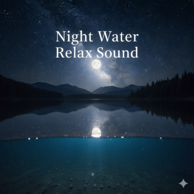 night water relax sound Front Cover