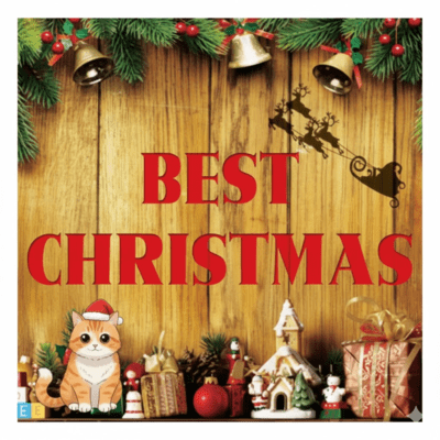 BEST Christmas BGM cafe bossa & jazz Front Cover