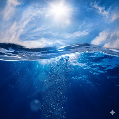 Alpha Wave Sleep Music - Healing Water Sounds for Deep Relaxation & Natural Sleep Front Cover