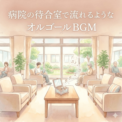 Calming Music Box - Gentle BGM Like a Hospital Waiting Room Front Cover