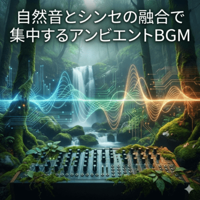 自然音とシンセの融合で集中するアンビエントBGM (spa)のジャケット写真