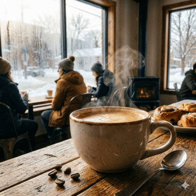 Winter Morning Café - Recommended Jazz BGM Front Cover