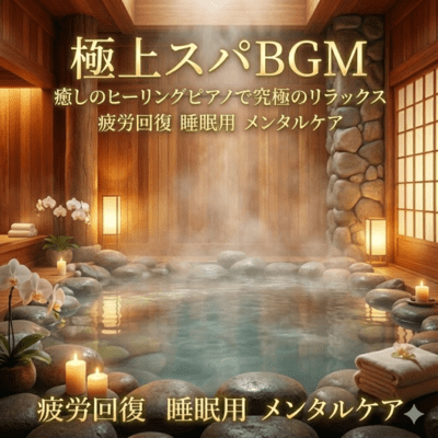 Ultimate Spa BGM Healing Piano for Ultimate Relaxation Fatigue Recovery Sleep and Mental Care Front Cover