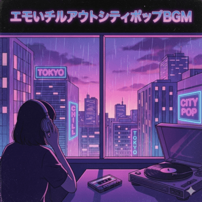 エモいチルアウトシティポップBGMのジャケット写真
