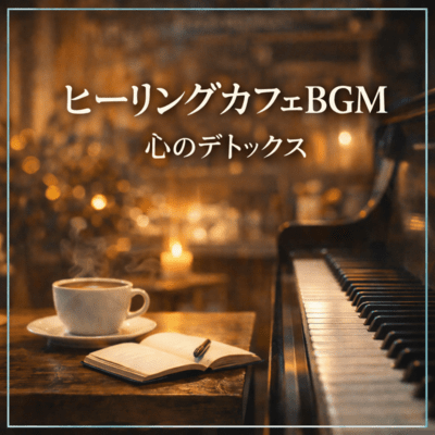ヒーリングカフェBGM 心のデトックス 涙が出るほど優しいピアノBGMのジャケット写真