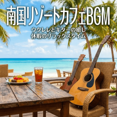 Tropical Resort Cafe BGM Ukulele and Guitar Healing for Vacation Time Front Cover