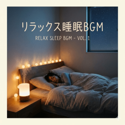 Relaxing Sleep BGM Front Cover