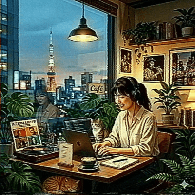 平成風シティポップ-作業用におすすめの集中BGM-のジャケット写真