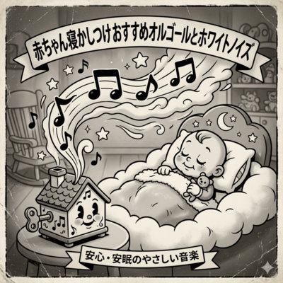 Recommended Music Box and White Noise for Putting Babies to Sleep Front Cover