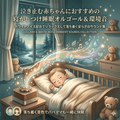 Recommended Sleep Ambient Sounds Lulling Baby Music Box and White Noise Stop Crying Relaxing Habit Calming Tone Deep Sleep for Parents Front Cover