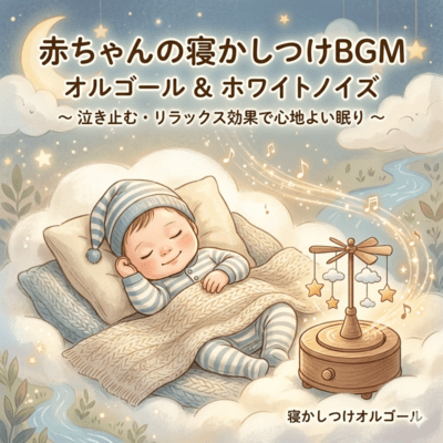 Leading Baby to Calming State Lulling Music Box and Sleep Ambient Sounds White Noise Recommended Stop Crying Relaxing Comfortable Sleep Front Cover