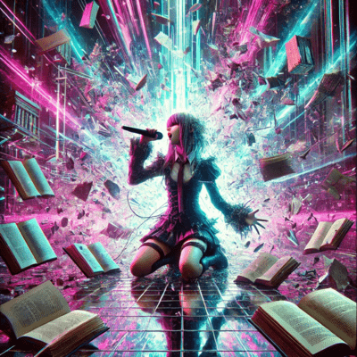 The Power of Reading (Breakcore Ver.) Front Cover