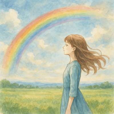 Towards a rainbow-filled tomorrow Front Cover