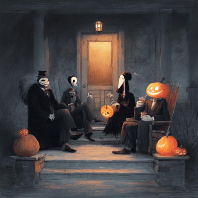 Haunted Halloween Melodies Front Cover