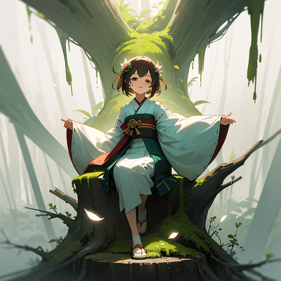 The Echoes of the Eight Million Gods Front Cover