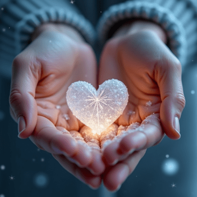 Falling in Love with Snow Front Cover