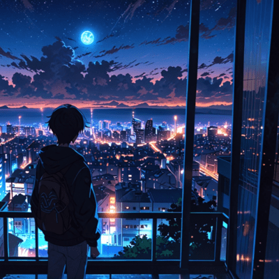 夜風に溶けてのジャケット写真