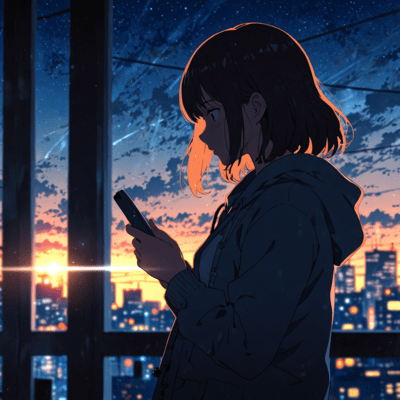 Thinking of You in the Afterglow Front Cover