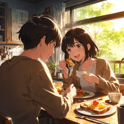 君がいる朝のジャケット写真