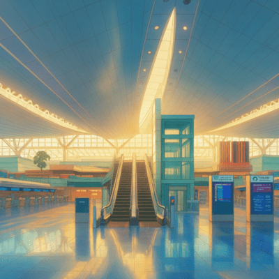 Kagoshima Airport Front Cover