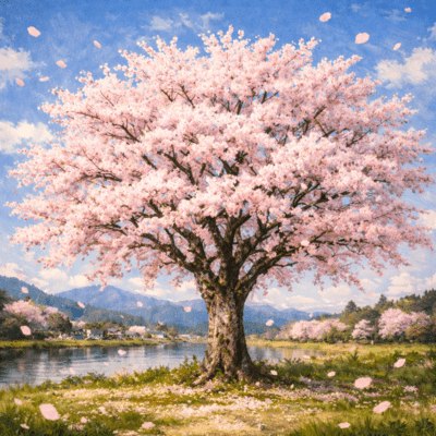 あの桜の花びらのようにのジャケット写真