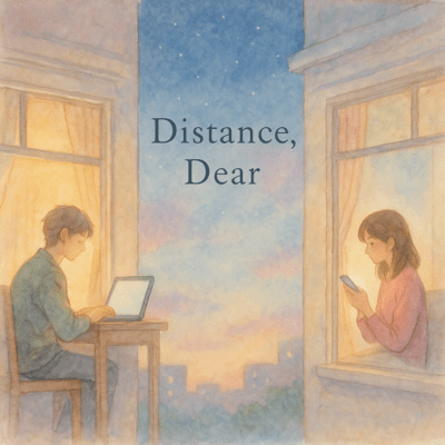 Distance, Dear Front Cover