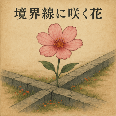 境界線に咲く花のジャケット写真