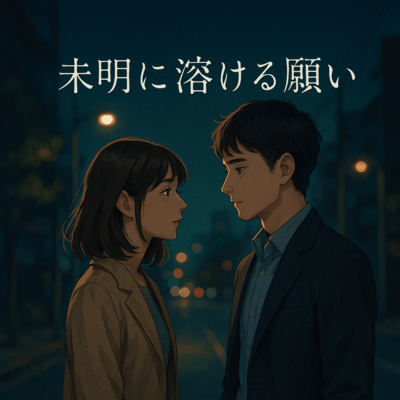 未明に溶ける願いのジャケット写真