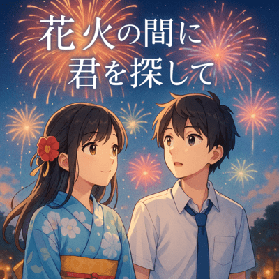 Looking for you among the fireworks Front Cover