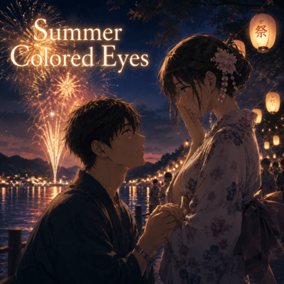 Summer Colored Eyes Front Cover