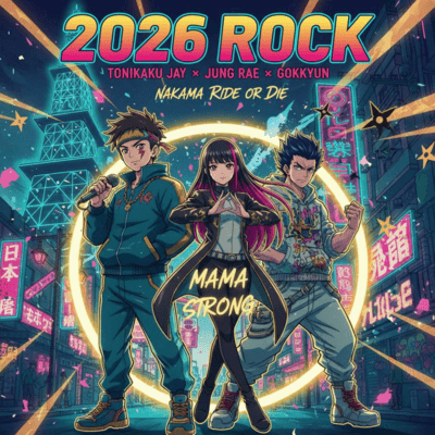 2026 ROCK (feat. Tonikaku Jay & Jung-Rae)のジャケット写真