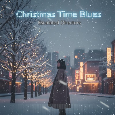 Christmas Time Blues Front Cover