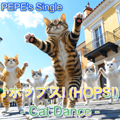 HOPS! - Cat Dance - Front Cover
