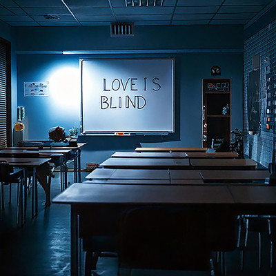 Love is blind Front Cover
