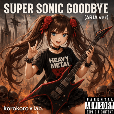 SUPER SONIC GOODBYE Front Cover