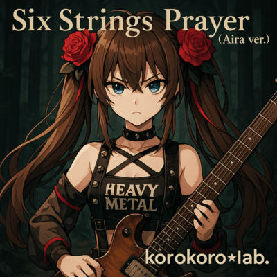 Six Strings Prayer (AIRA ver.) Front Cover