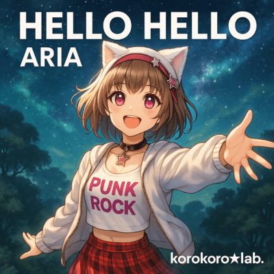 HELLO HELLO (ARIA ver.) Front Cover