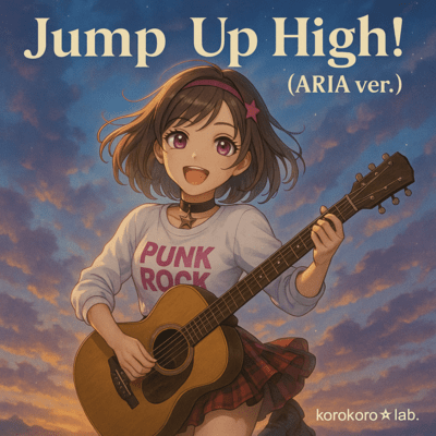 Jump Up High! (ARIA ver.) Front Cover