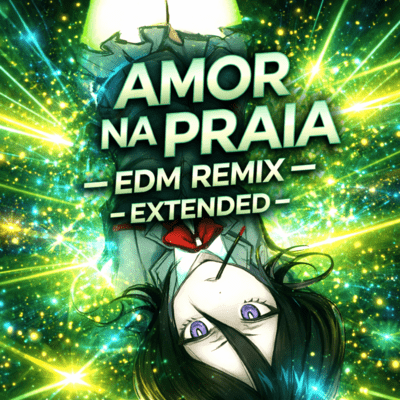 Flame Runner - AMOR NA PRAIA Neruno EDM Extended (Remix) Front Cover