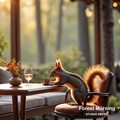 Forest Morning Front Cover