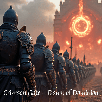 Crimson Gate - Dawn of Dominion Front Cover
