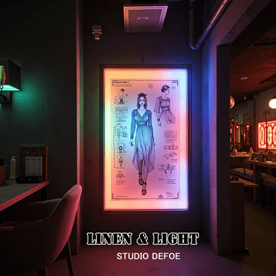 Linen & Light Front Cover