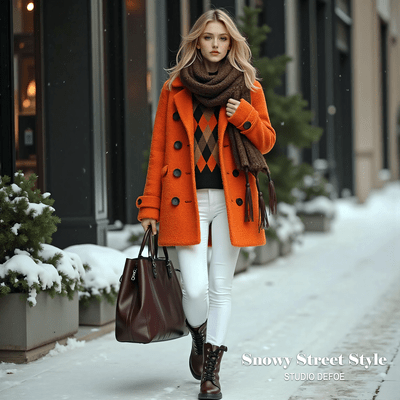Snowy Street Style Front Cover