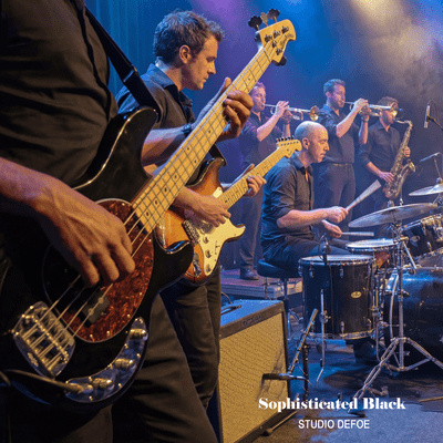 Sophisticated Black Front Cover