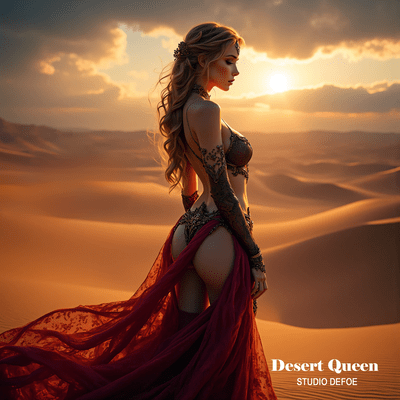 Desert Queen Front Cover