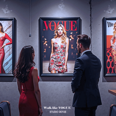 Walk like VOGUE Front Cover