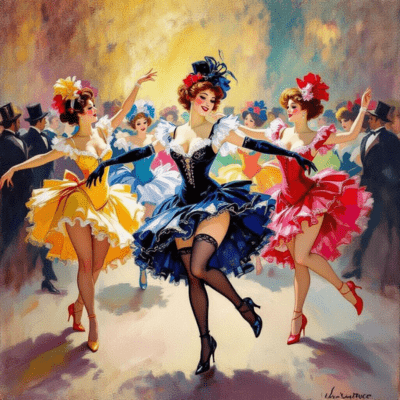 French Cancan Night Front Cover