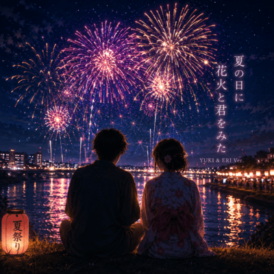 The Summer Night I Watched Fireworks With You (feat. Yuki & Eri) Front Cover