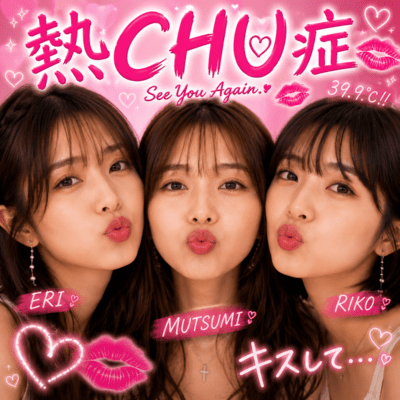 Netsu CHU Syndrome (feat. Eri, Mutsumi & Riko) Front Cover